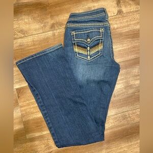 Women's bootcut blue Ariat jeans